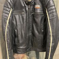 Giacca Pelle Bullstone tg 52 uomo