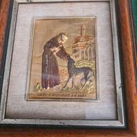 Quadretto Piccolo Quadro ASSISIche raffigura San F