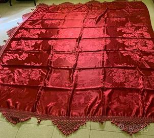 Copriletto antico damascato di San Leucio