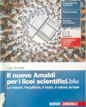  Il  nuovo Amaldi per i licei scientifici blu