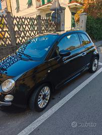 FIAT 500 NERA CON TETTO APRIBILE