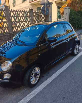 FIAT 500 NERA CON TETTO APRIBILE