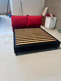 Letto contenitore matrimoniale
