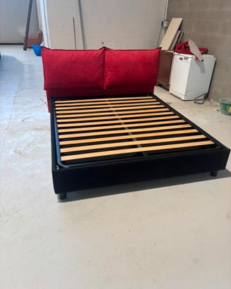 Letto contenitore matrimoniale