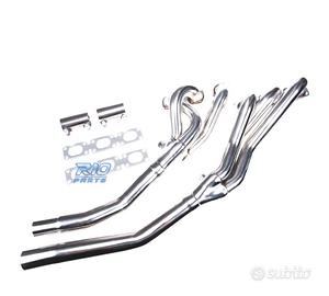 COLLETTORI INOX BMW E36 E34 E39 6 CILINDRI