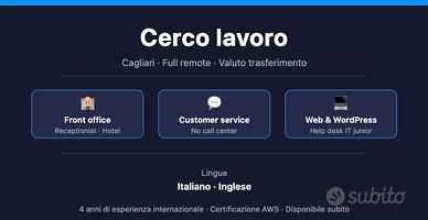 Front Office, Customer Service, IT & WordPress