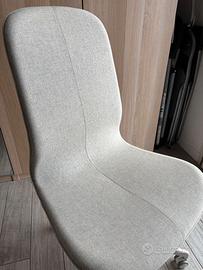 Sedia ufficio/gaming elegante casa ikea LÅNGFJÄLL