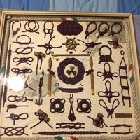 Quadro con nodi marinai