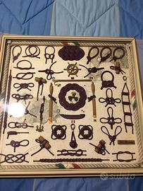 Quadro con nodi marinai