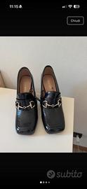 Mocassini con tacco donna