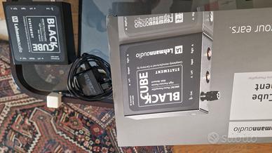 Pre phono Black cube statement