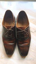 scarpe di campanile marroni testa di cuoio