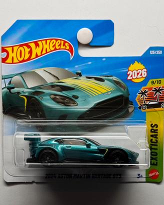 Hot Wheels Aston Martin Vantage GT3 Verde - 2026