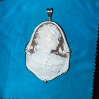 Cammeo 60mm. Sterling Silver 925