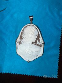 Cammeo 60mm. Sterling Silver 925