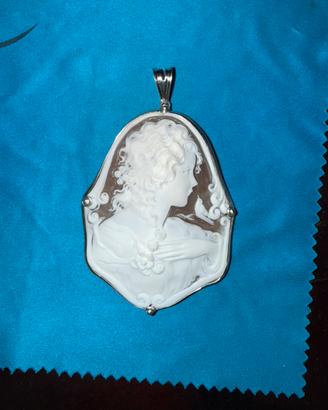 Cammeo 60mm. Sterling Silver 925