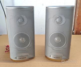 Coppia Casse Altoparlanti SCOTT 4 Ohm 3W stereo