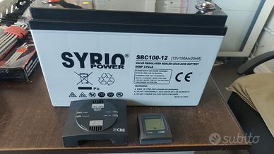 Kit fotovoltaico camper cbe