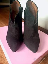 Scarpe Tronchetti Carlo Pazolini camoscio