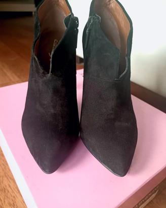 Scarpe Tronchetti Carlo Pazolini camoscio