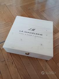 cassa in legno per vini