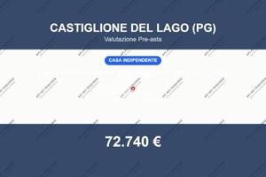 Immobile in asta di 129 m² con box auto a Castigli