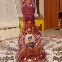 narghilè decorazione dipinta a mano in oro 22k