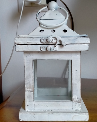 Lanterna shabby chic