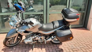 Bmw R1150R bauletto posteriore 2 caschi GIVI nuovo