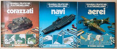 3 manuali plastimodellismo Fabbri Editori