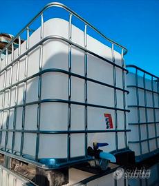 cisterna per acqua ed altro 1000 litri , pulite