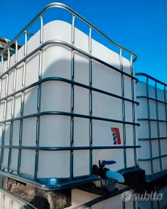 cisterna per acqua ed altro 1000 litri , pulite