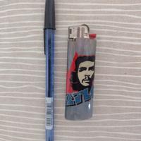 Accendino Brigate Atalanta con Che Guevara 