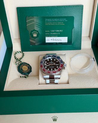 Rolex Gmt Master 2 "PEPSI" - NUOVO