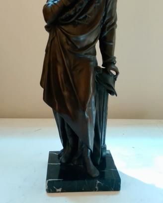 scultura in bronzo Beethoven 
