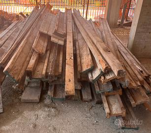 TRAVI IN LEGNO PER ARMATURA