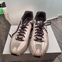 Nike shox r4 argento