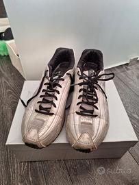 Nike shox r4 argento