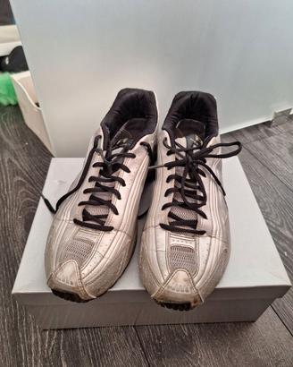 Nike shox r4 argento