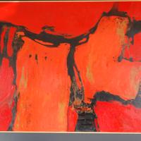 GRANDE QUADRO OPERA DELL'ARTISTA MASSIMO BOLLANI