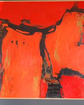 GRANDE QUADRO OPERA DELL'ARTISTA MASSIMO BOLLANI