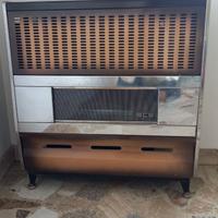 Stufa a metano per interni da parete