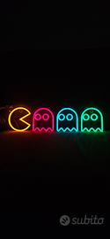 Lampada led neon PACMAN