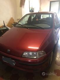 Fiat punto rossa bordeaux 