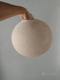 Paralume a sfera, lampadario