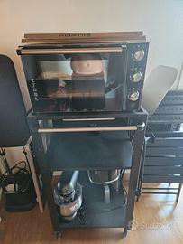 Forno effeuno con carrello