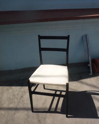 N°4 sedie "Leggera" di Giò Ponti per Cassina