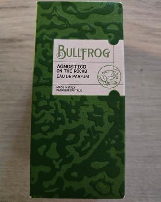 Profumo uomo Bullfrog Agnostico on the rocks nuovo