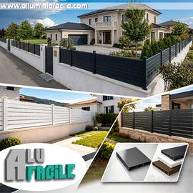 Doghe recinti e recinzioni alluminio frangivista