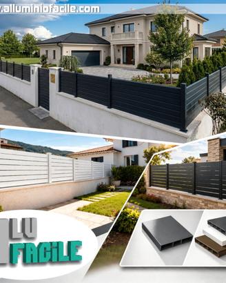 Doghe recinti e recinzioni alluminio frangivista